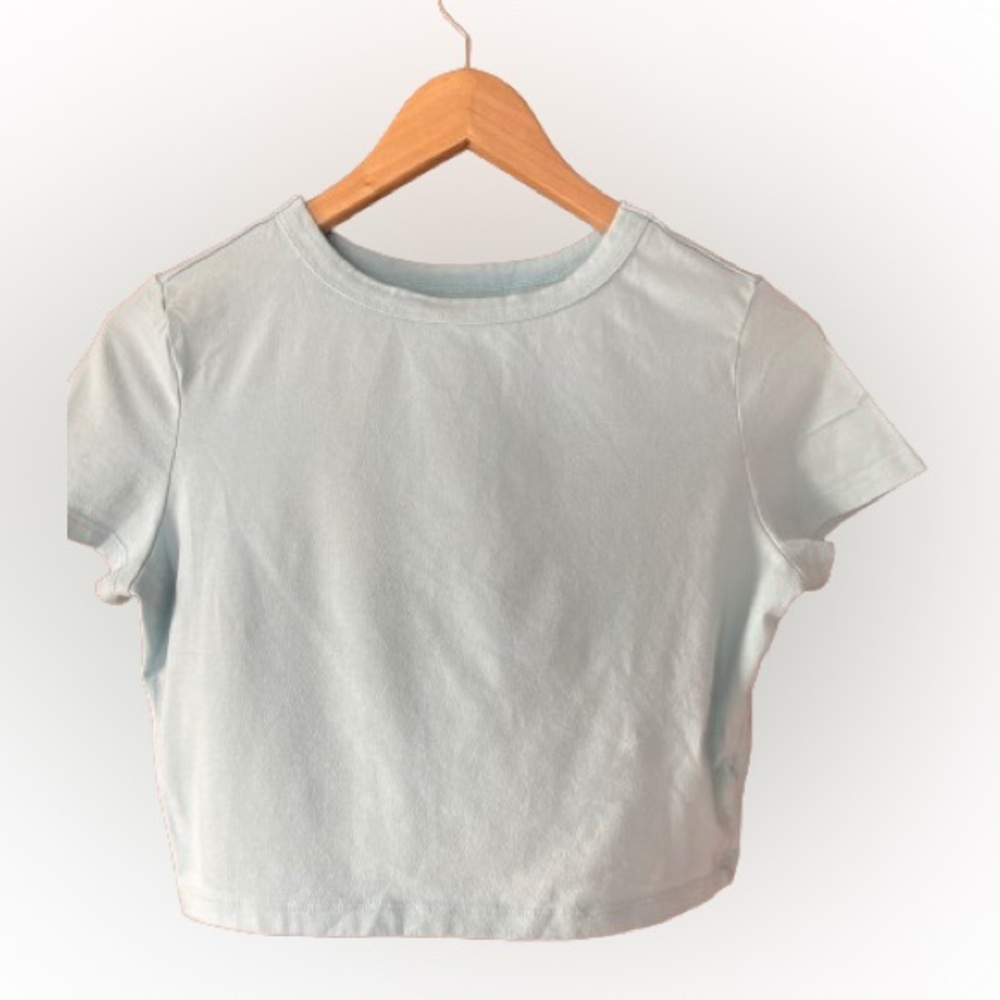 Wild Fable Turquoise Blue Crop Top